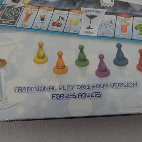 Cocktail-opoly Cocktail Drinks Trading Board Game New Factory Sealed! - Picture 6 of 9